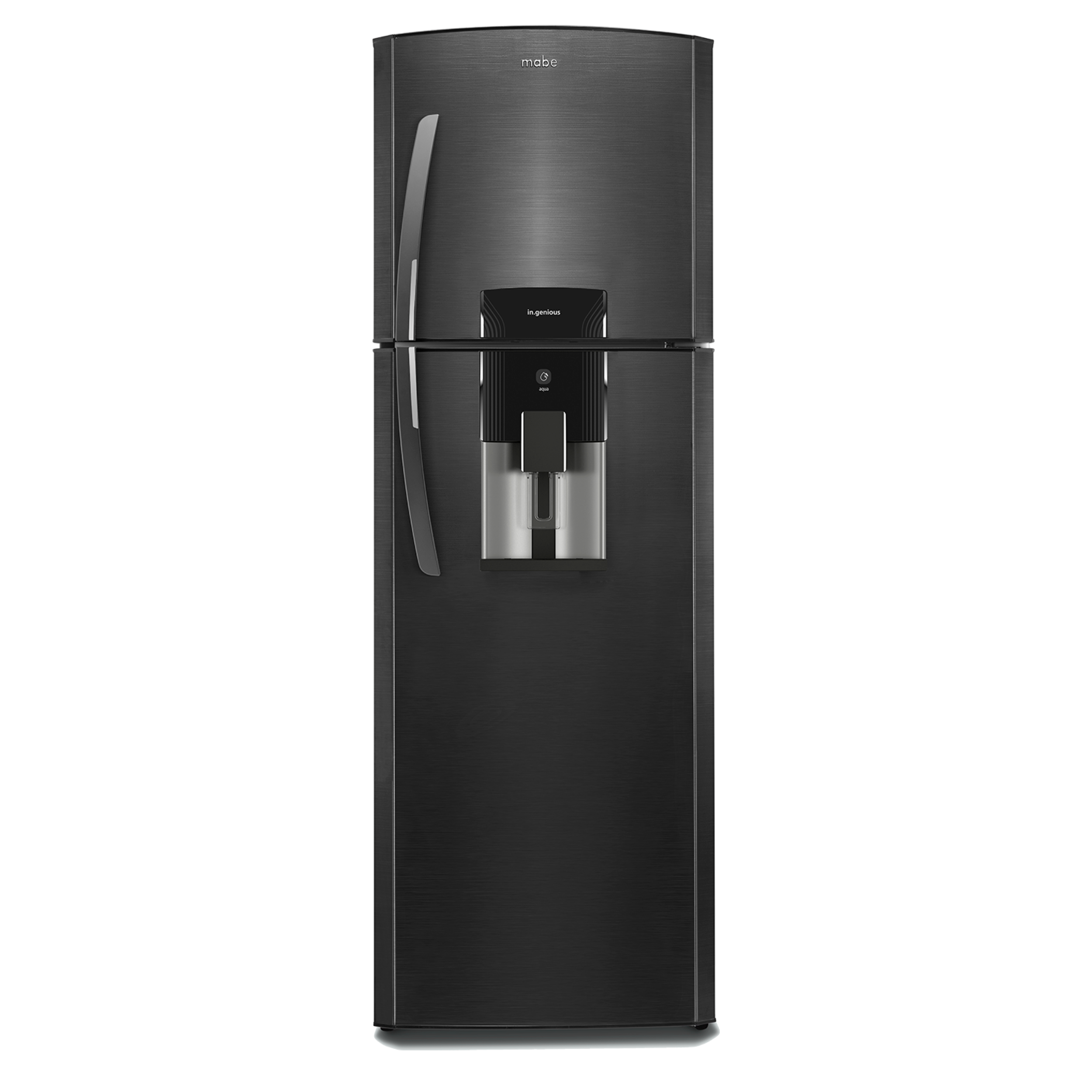 Nevera No Frost 313 L Brutos Black Steel Mabe - RMA313FXCC