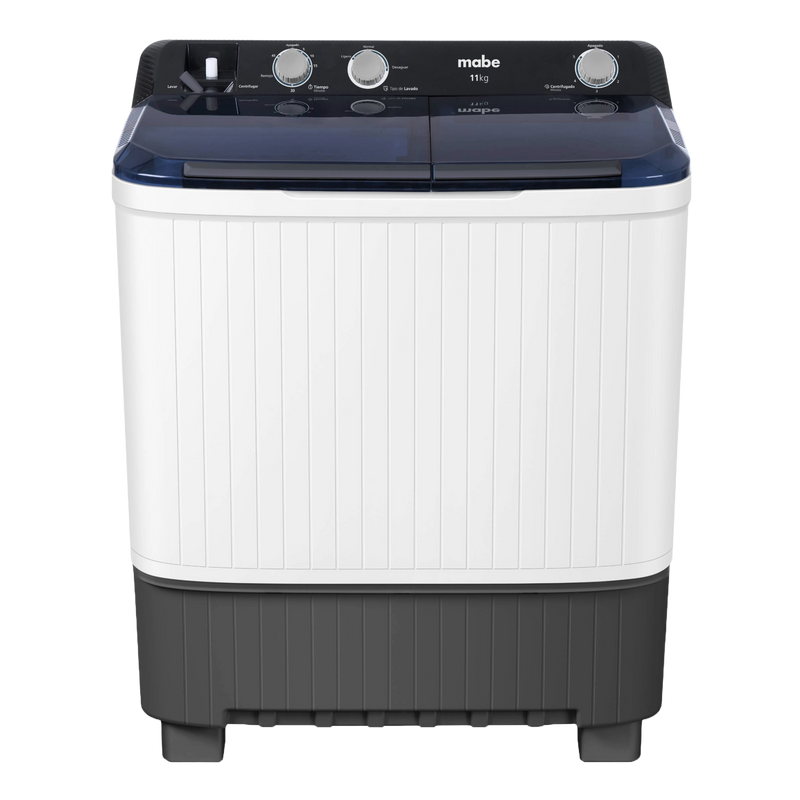 LAVADORA 11KG 2 TINAS BLA MABE