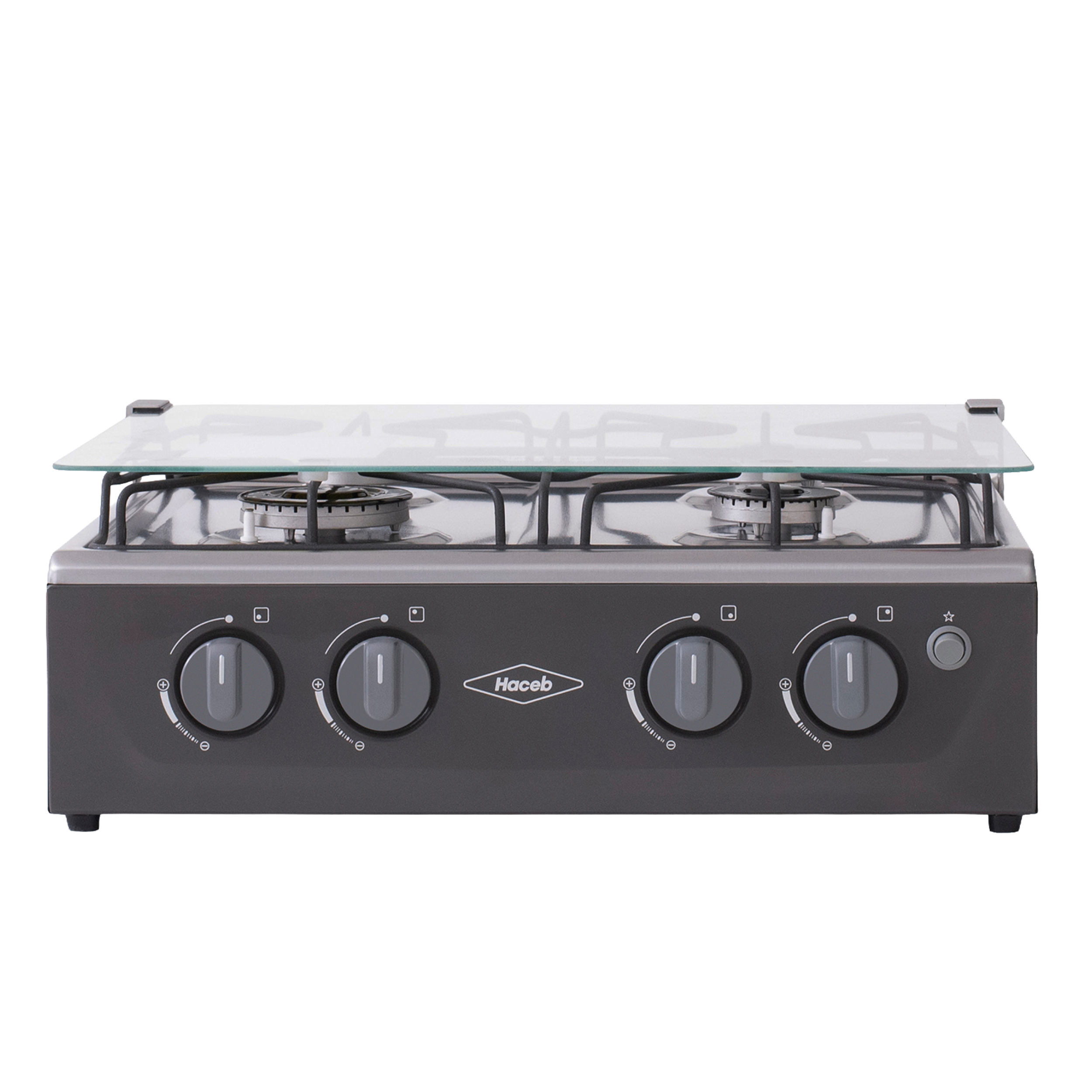 ESTUFA/MESA AVELLANA V G/NATURAL PLATA