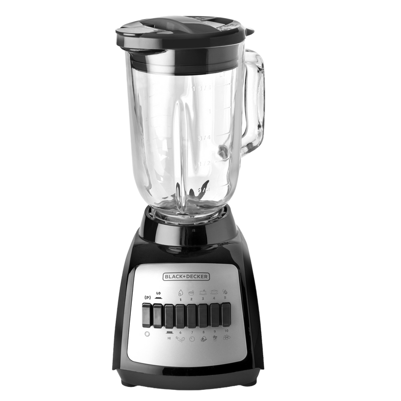 LICUADORA 10V 550W V/VIDRIO BLACK-DECKER