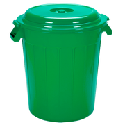 TANQUE 80L VERDE OSCURO C/TAPA COLPLAST
