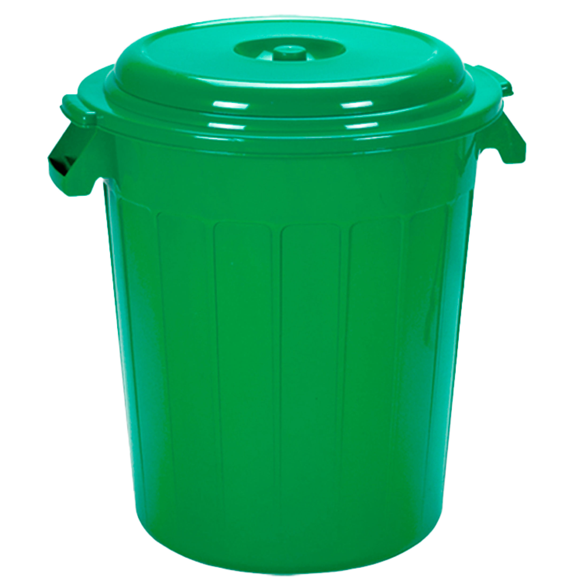 TANQUE 80L VERDE OSCURO C/TAPA COLPLAST