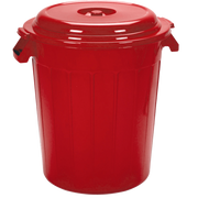 TANQUE 160 LT CON TAPA - ROJO X20 COLPLA