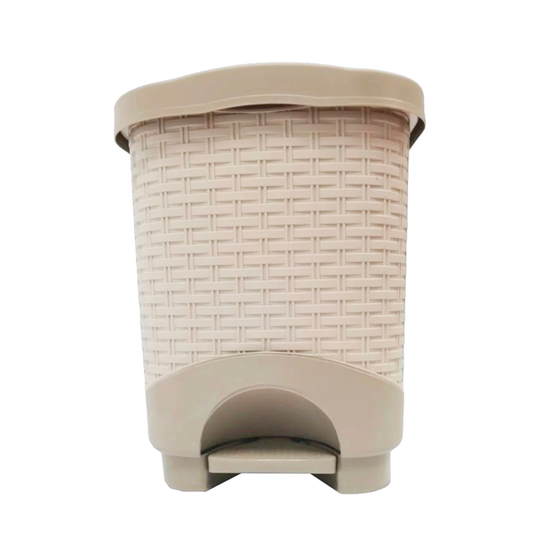 PAPELERA RATTAN PED 8 L AVELLANA COLPLAS