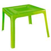 MESA INFANTIL VERDE LIMON U/E 25