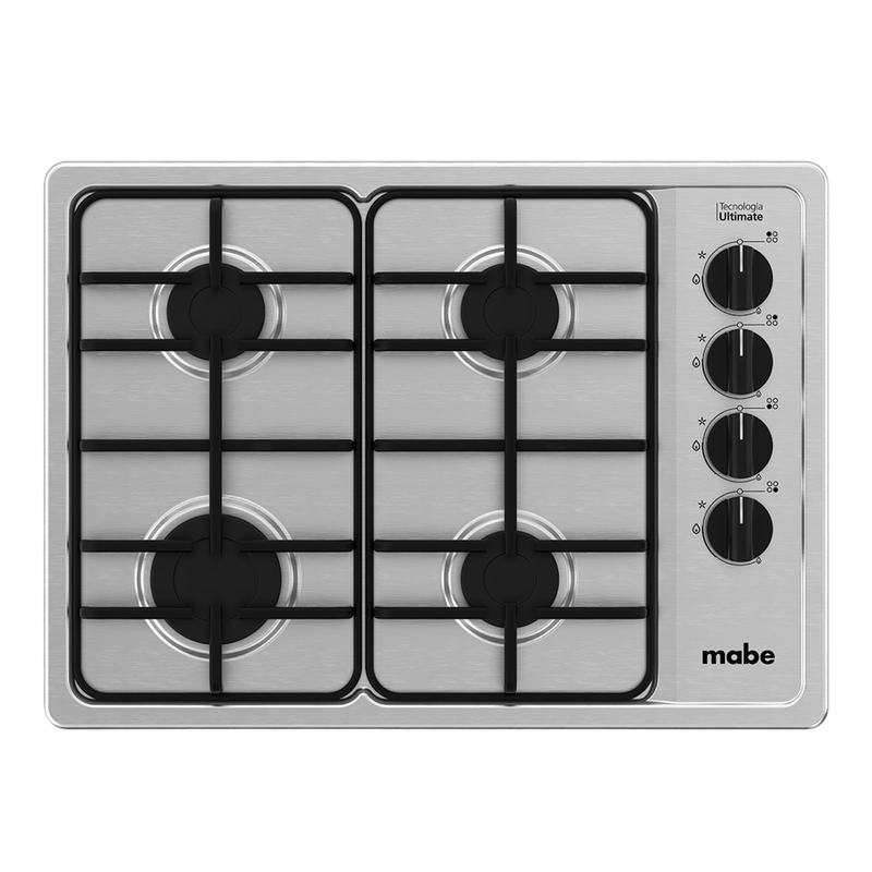 CUBIERTA EMPOTRE 60CM INOX