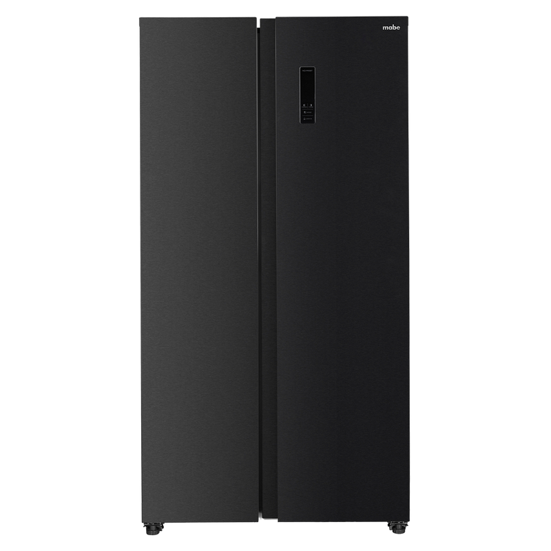 Nevecon Side by Side No Frost 480 L Brutos Black Steel Mabe - MSL480LPLPS0
