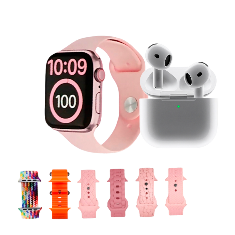 COMBO  K27 RELOJ+AUDIFONOS