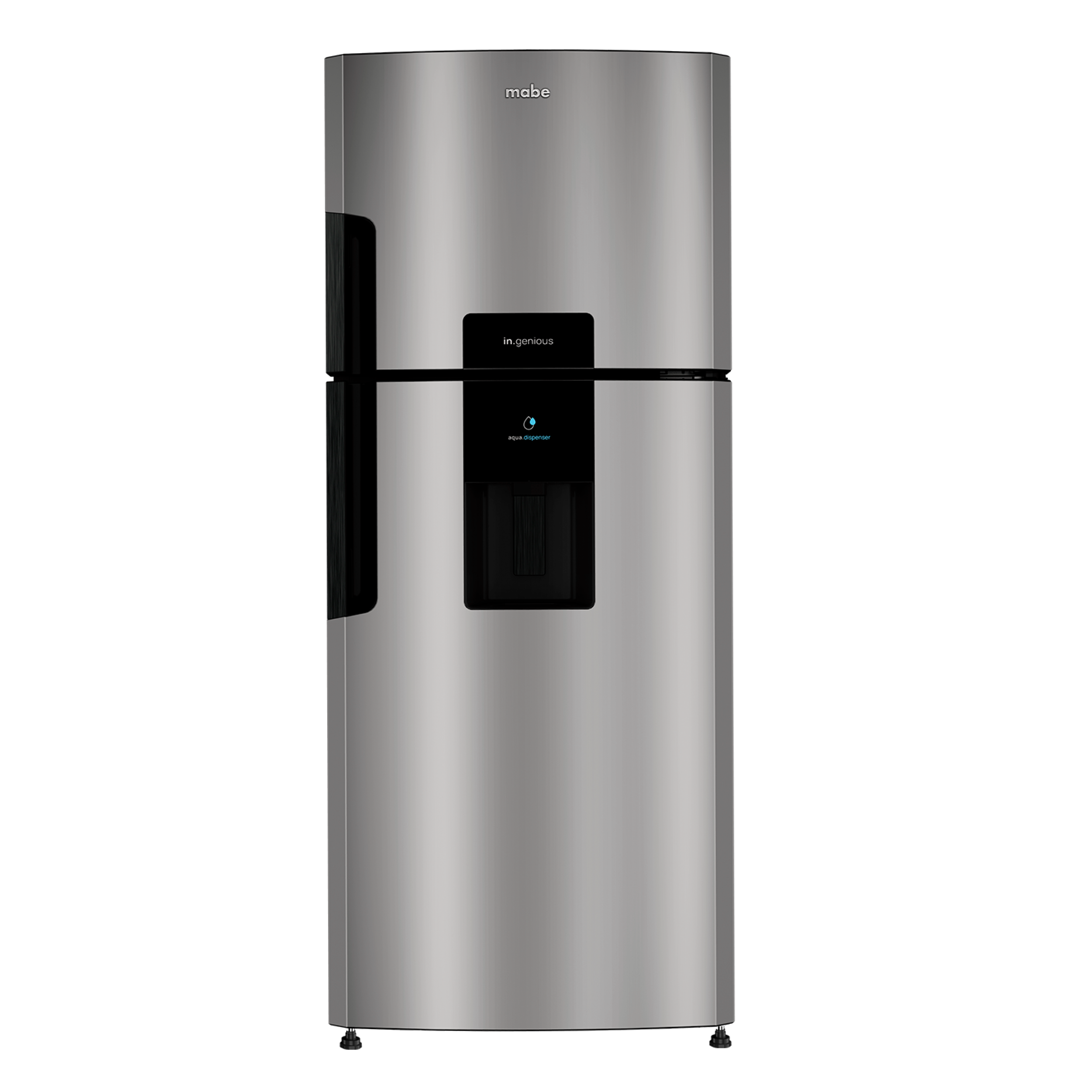 Nevera MABE No Frost Congelador Superior 442 Litros RMP470YCU Inox