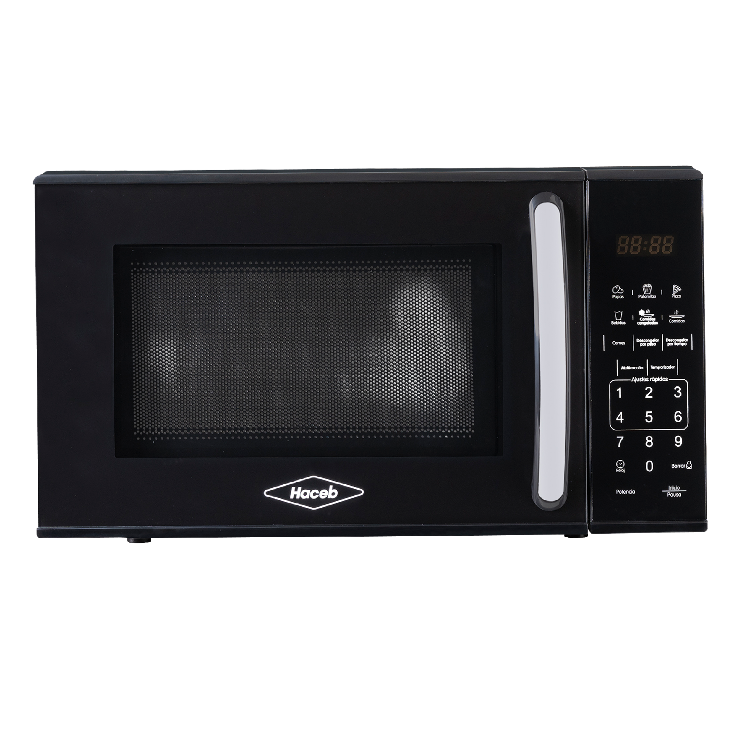 HORNO MICROONDAS AZAFRAN 0.7 NEGRO 20L HACEB – Dubó