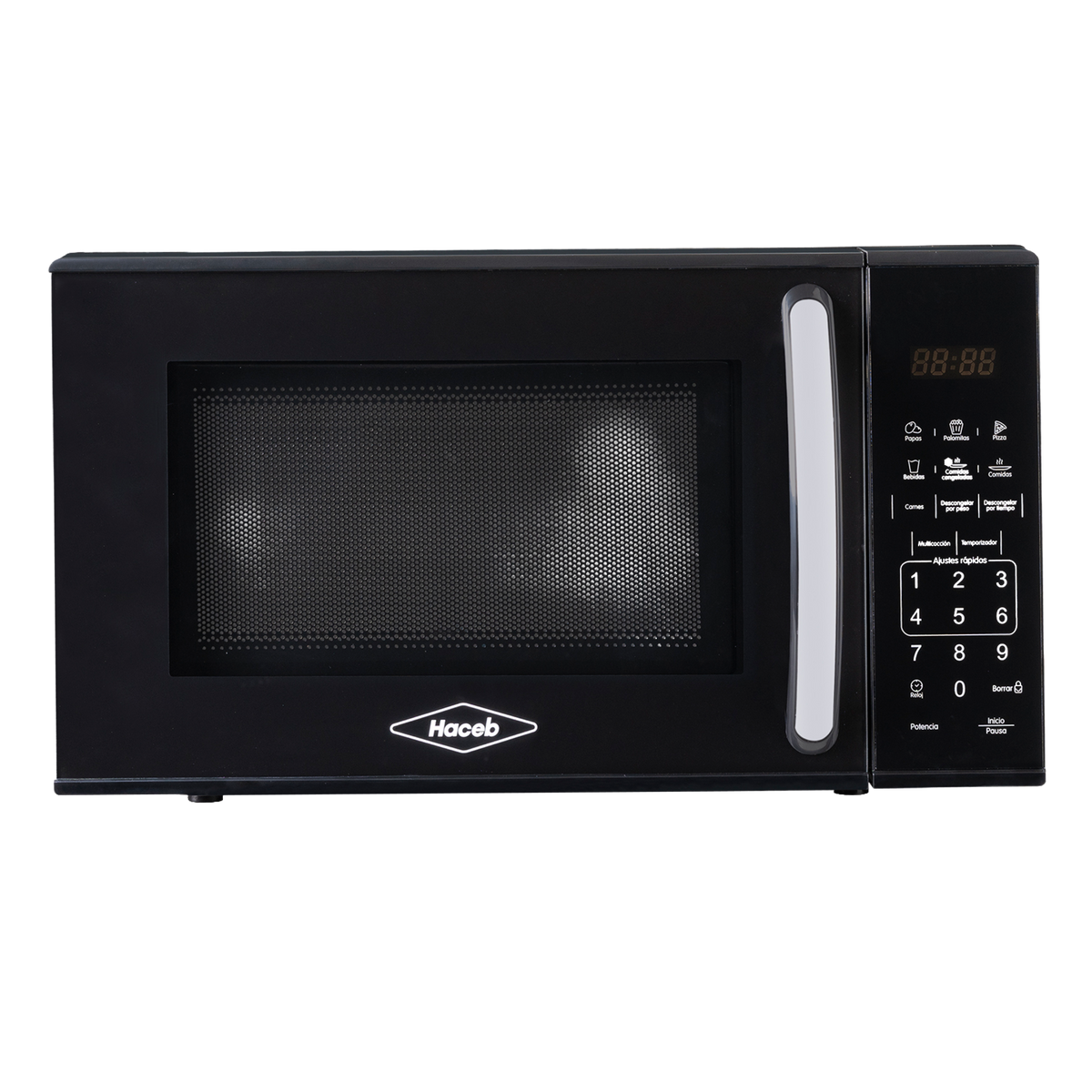 HORNO MICROONDAS AZAFRAN 0.7 NEGRO 20L HACEB