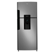 Nevera MABE No Frost Congelador Superior 442 Litros RMP470GCT Platinum