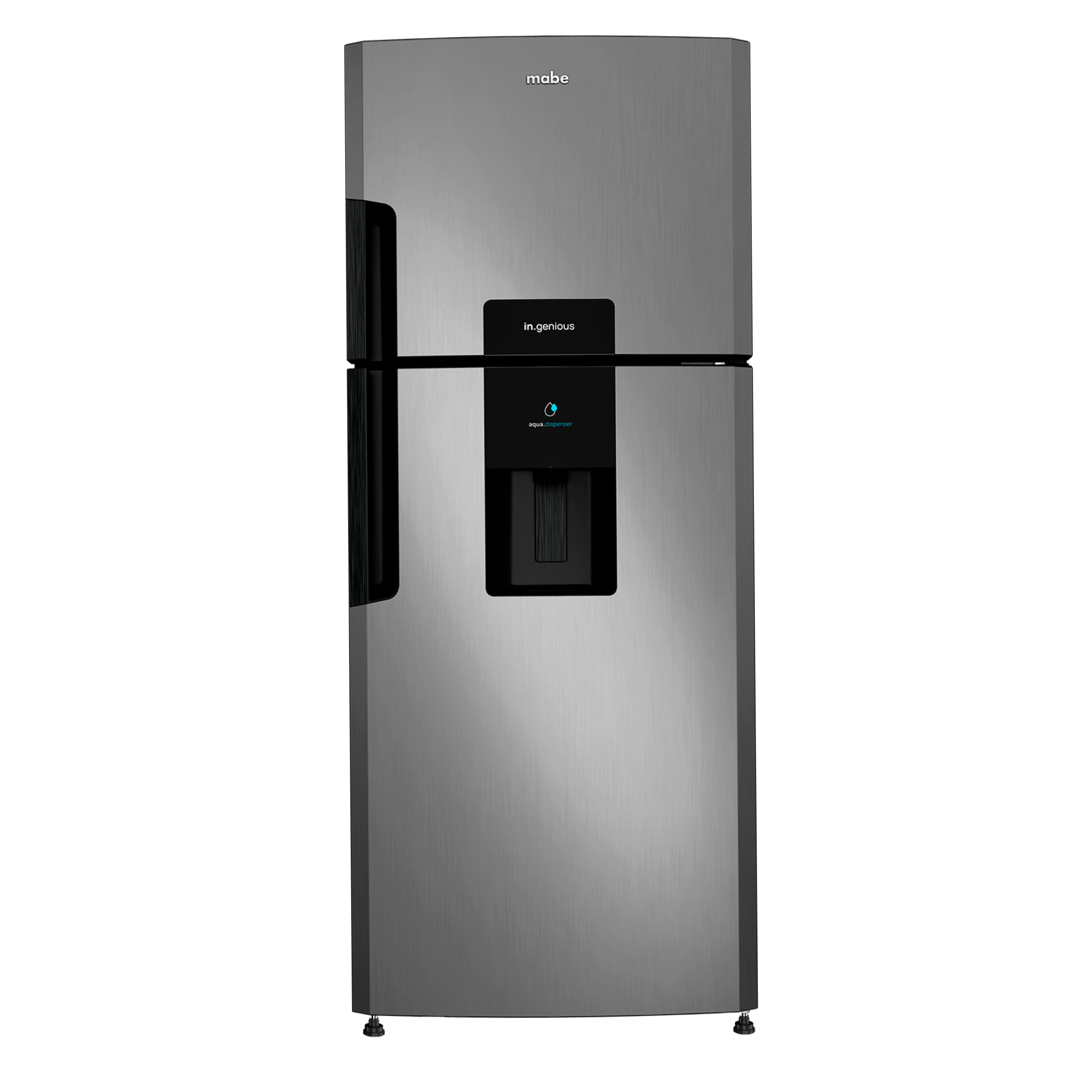 Nevera MABE No Frost Congelador Superior 442 Litros RMP470GCT Platinum