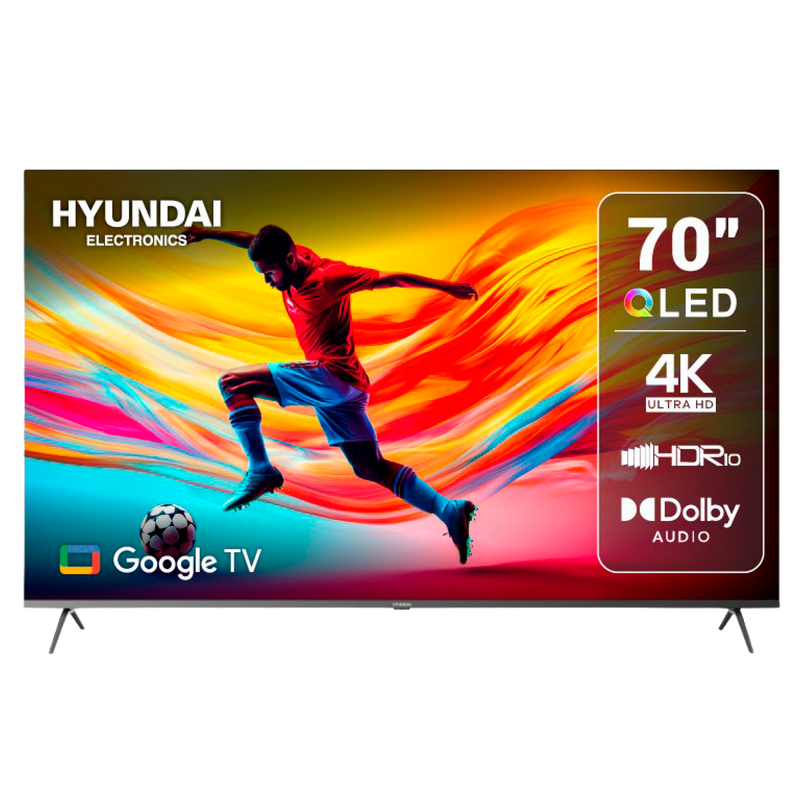 TV 70" LED SMART QLED GOOGLE HYUNDAI