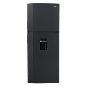 Nevera HACEB No frost Congelador Superior 391 litros N404 Manija Integrada Dispensador de Agua Gris Plomo