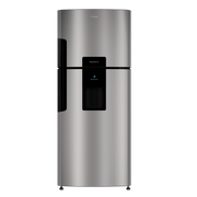 Nevera MABE No Frost Congelador Superior 394 Litros RMP415YCU Inox