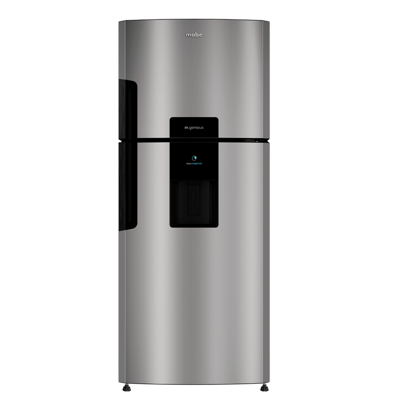 Nevera MABE No Frost Congelador Superior 394 Litros RMP415YCU Inox