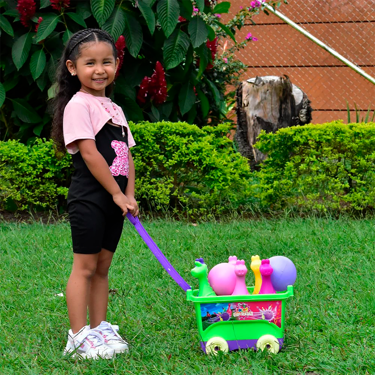 JUEGO DE BOLOS NIÑA BOY TOYS