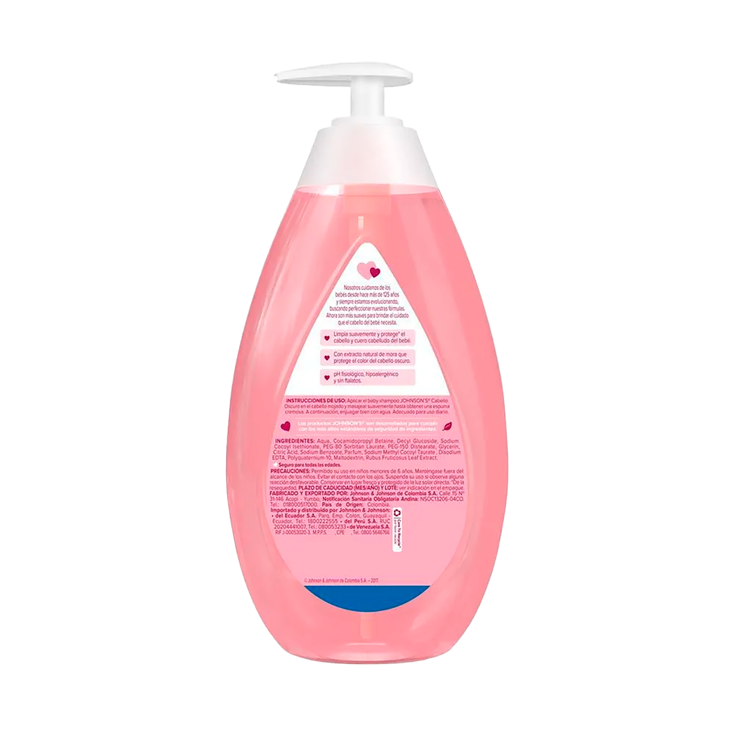 SAHMPOO JOHNSON'S® CABELLO OSCURO X750ML
