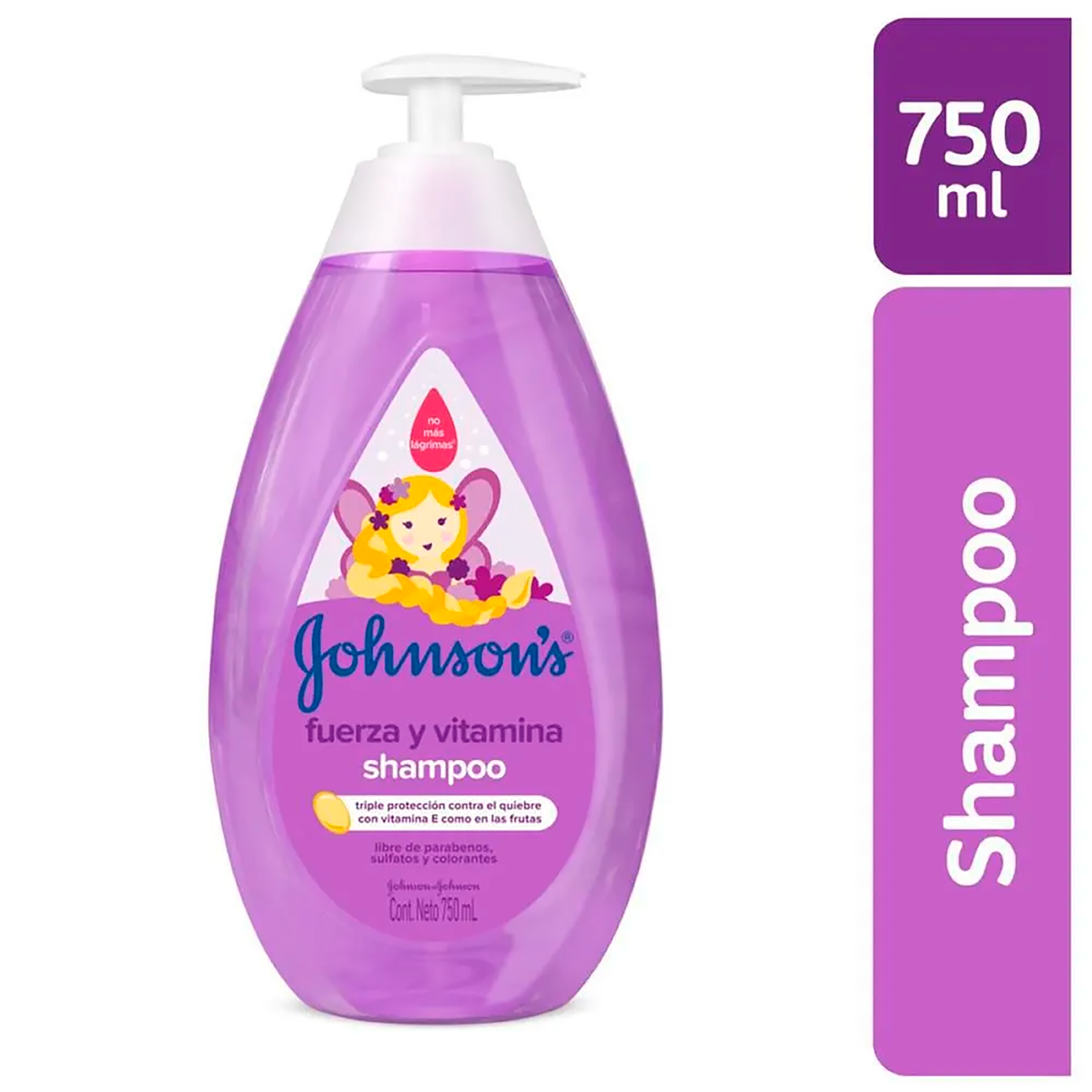SHAMPOO JOHNSON'S®  FUERZA Y VITAMINA X750ML