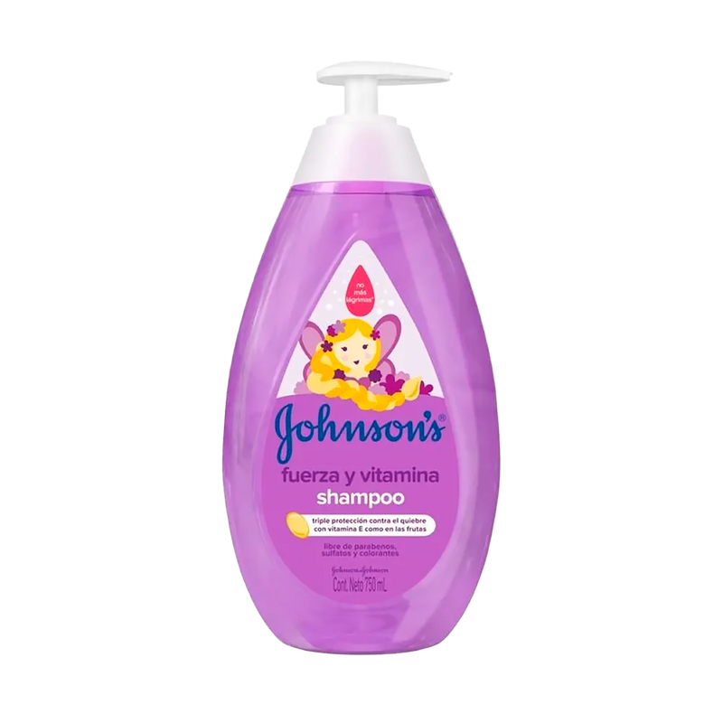 SHAMPOO JOHNSON'S®  FUERZA Y VITAMINA X750ML