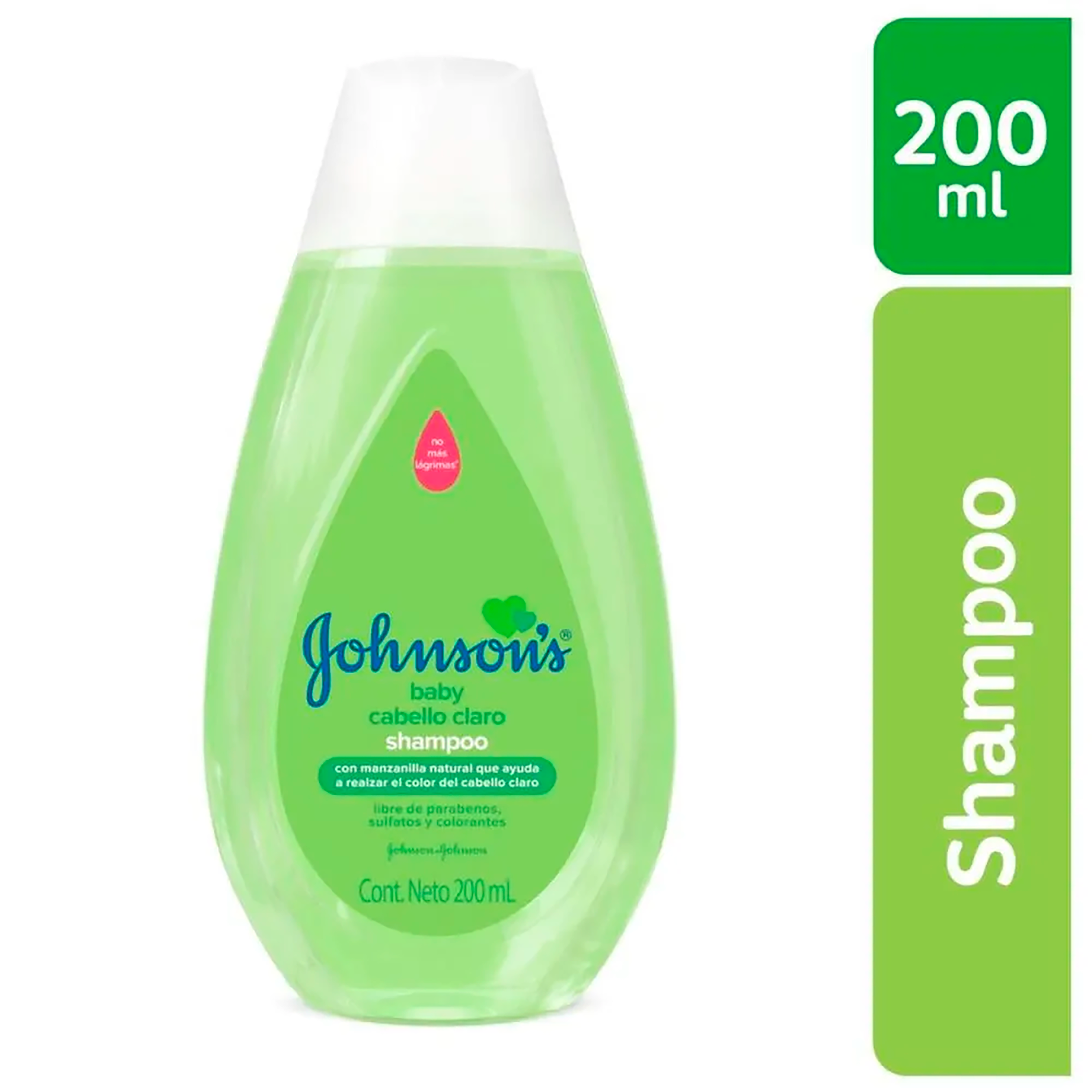 SHAMPOO JOHNSON'S® PELO CLARO MANZANILLA X200ML