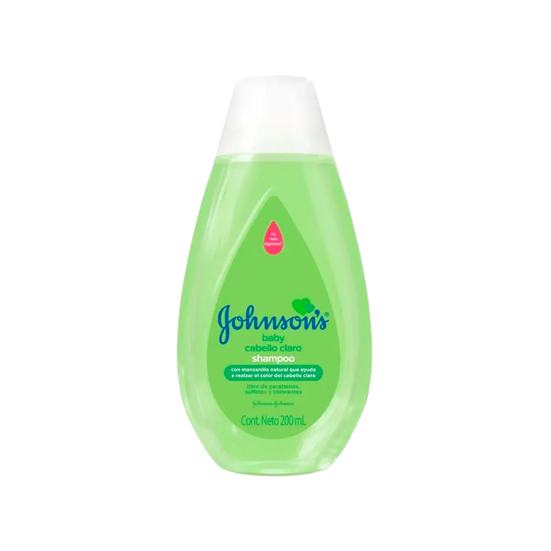 SHAMPOO JOHNSON'S® PELO CLARO MANZANILLA X200ML