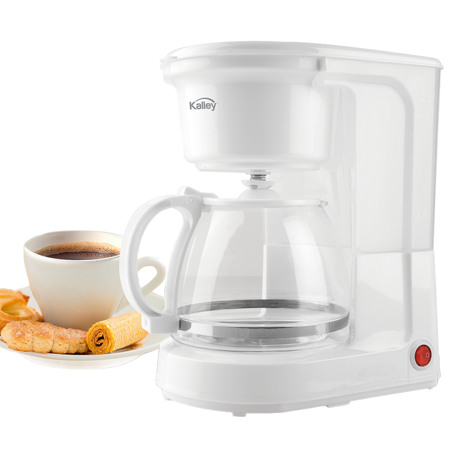 CAFETERA KALLEY 8 TZ CM100K BLANCO