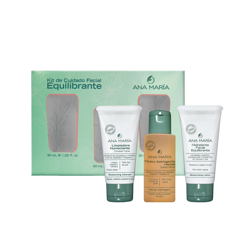 KIT DE CUIDADO FACIAL EQUILIBRANTE ANA MARIA