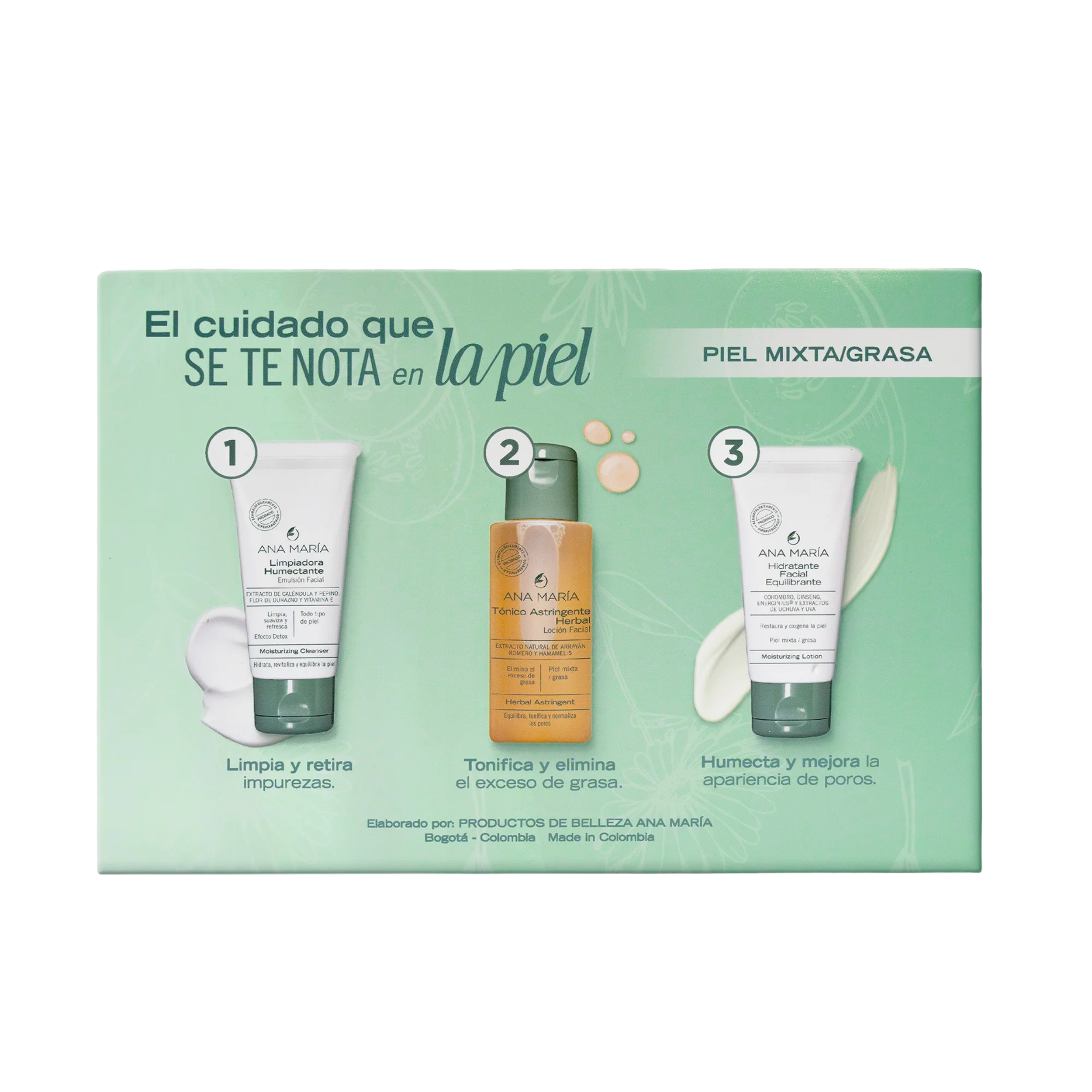 KIT DE CUIDADO FACIAL EQUILIBRANTE ANA MARIA