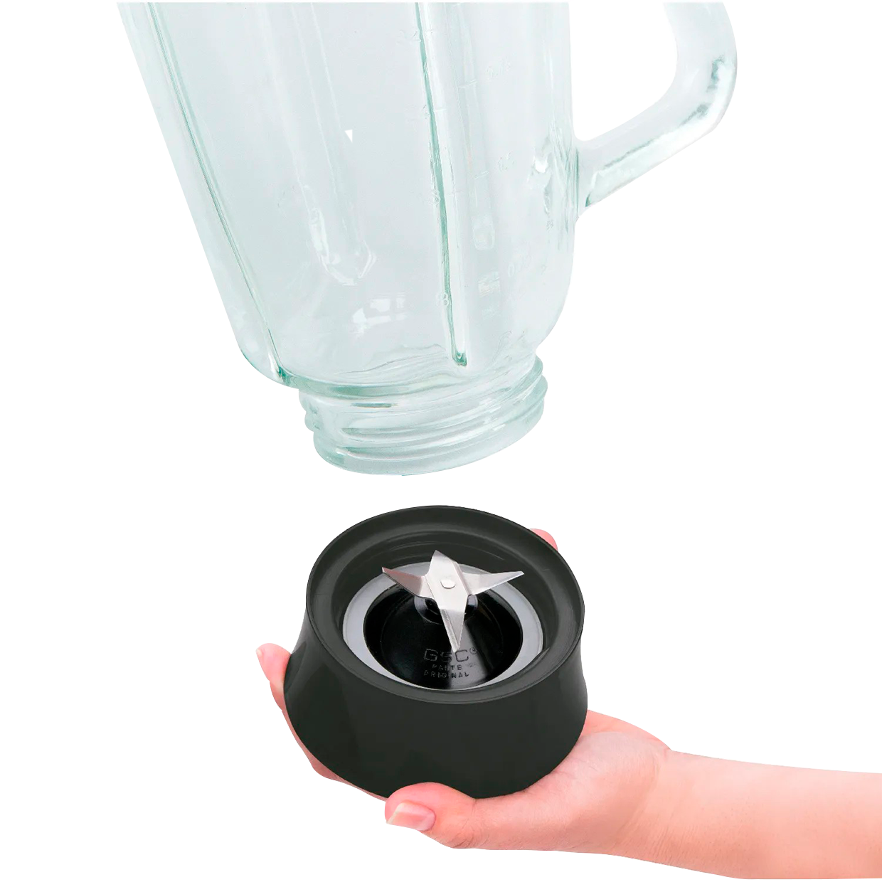 LICUADORA POWERMIX GLASS 5V NG CO IMUSA