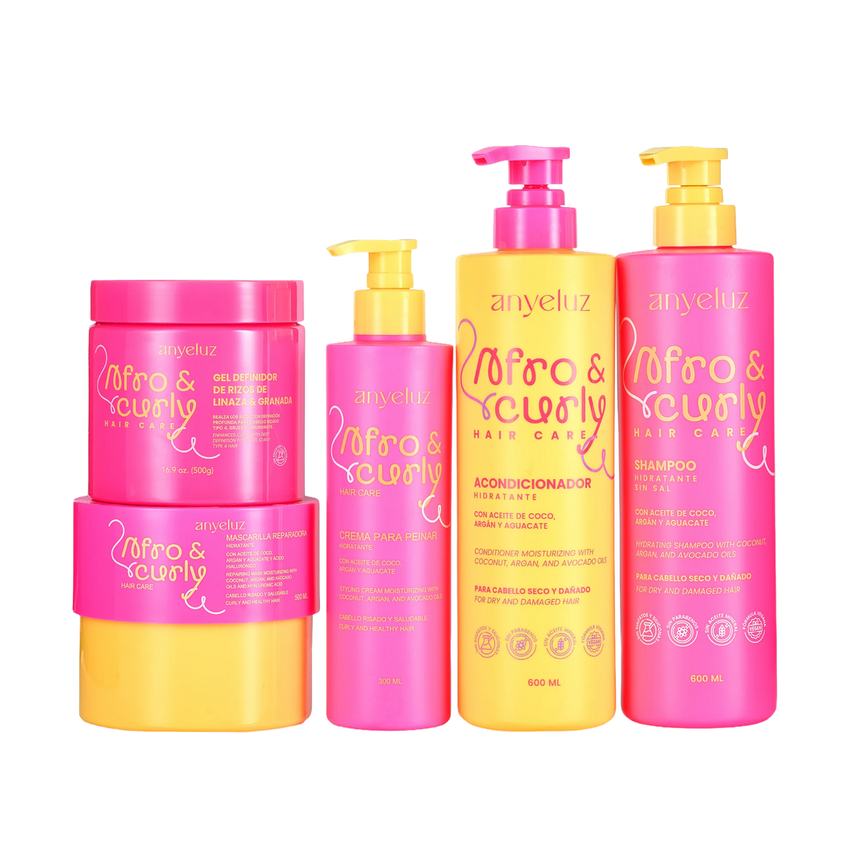 GEL DEFINIDOR DE RIZOZ AFRO &CURLY