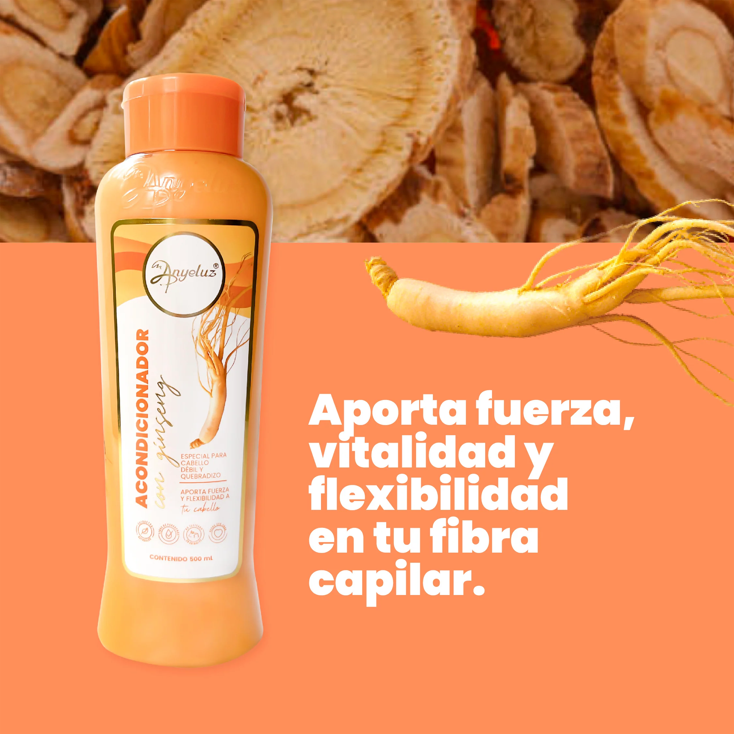 ACONDICIONADOR CON GINSENG
