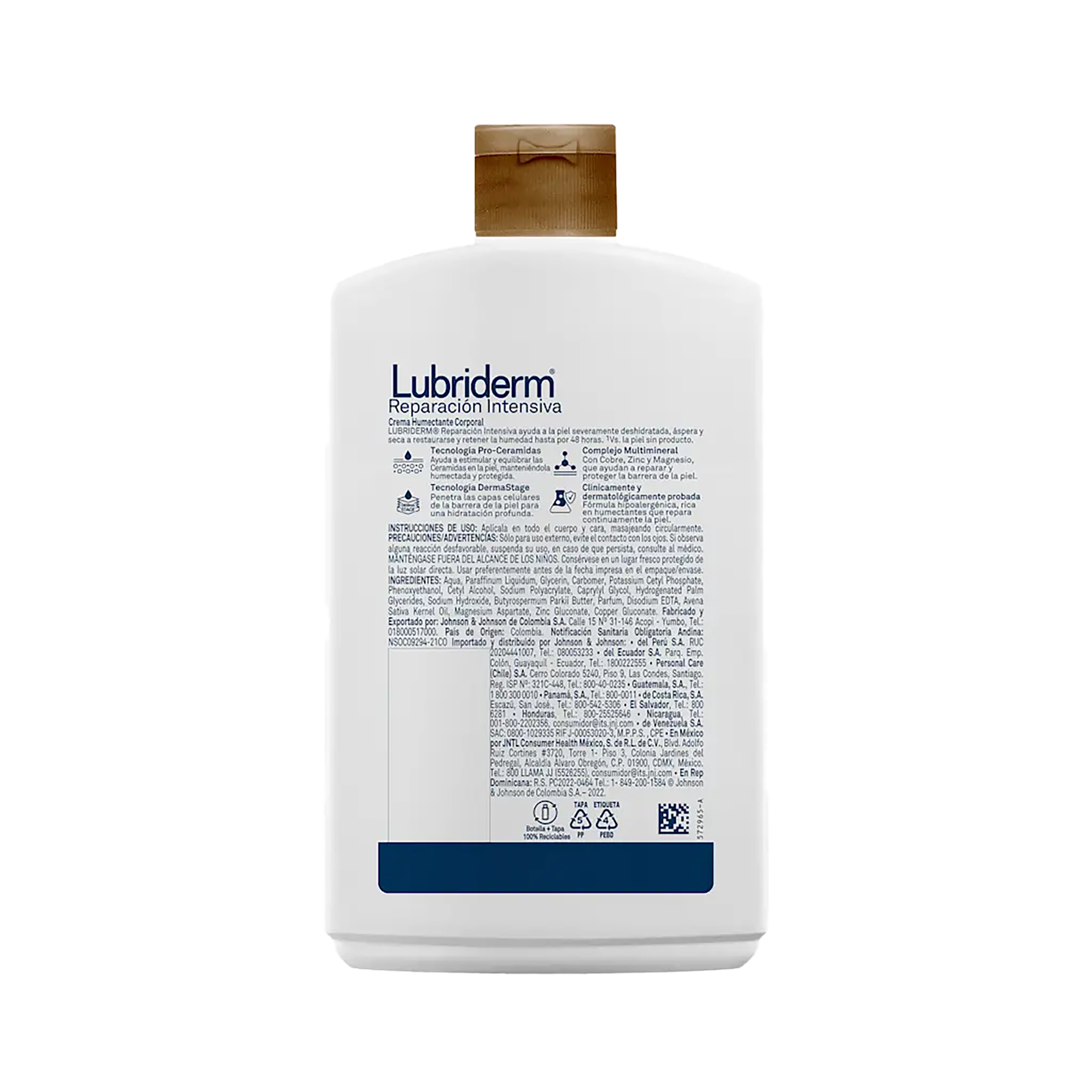 CREMA CORPORAL LUBRIDERM® REPARACION INTENSIVA 400ml
