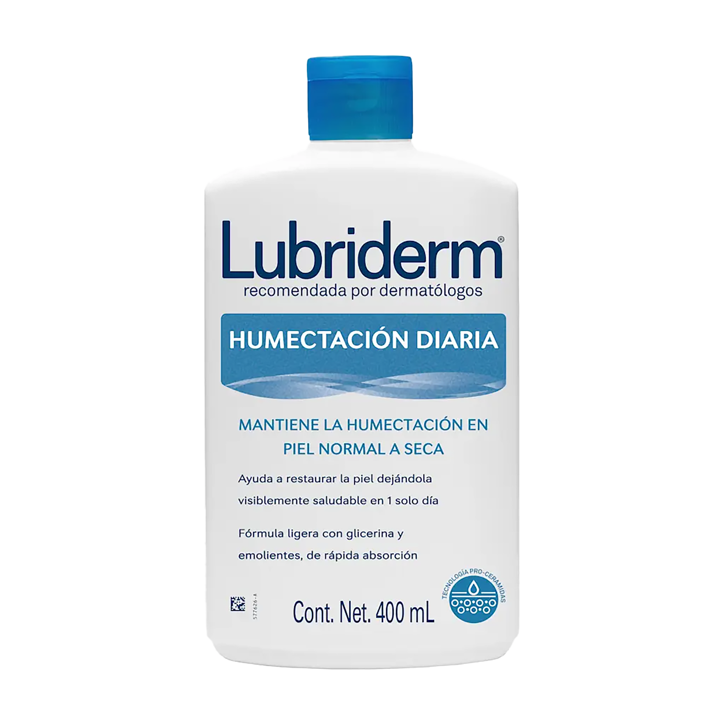 CREMA CORPORAL LUBRIDERM ® HUMENTACIÒN DIARIA 400ml
