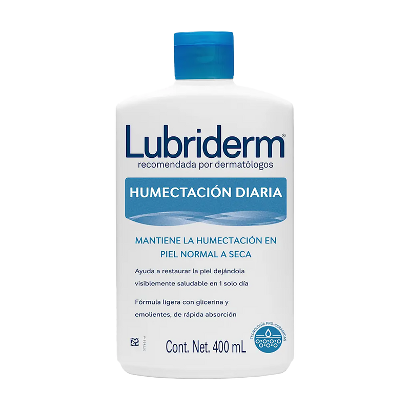CREMA CORPORAL LUBRIDERM ® HUMENTACIÒN DIARIA 400ml