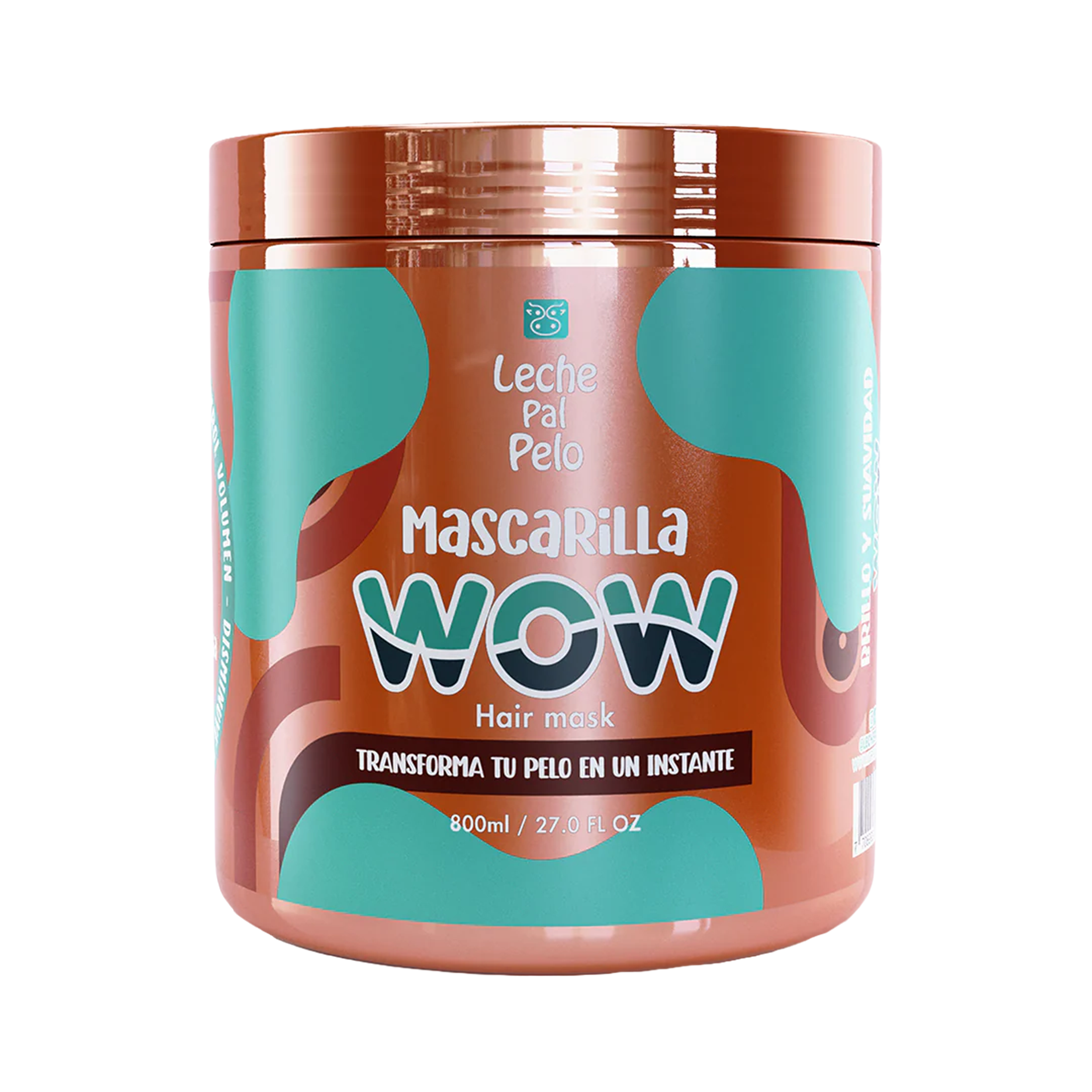 MASCA EFECTO WOW 800ML LECHE PAL PELO