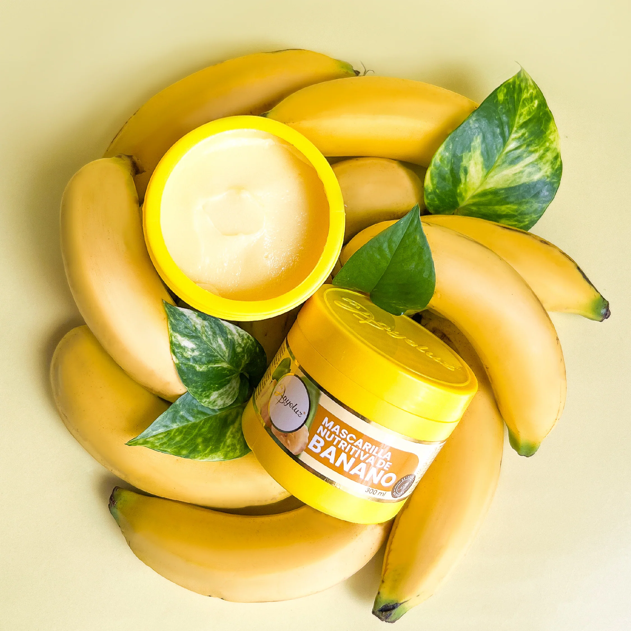 MASCARILLA NUTRI. BANANO 300ML ANYELUZ