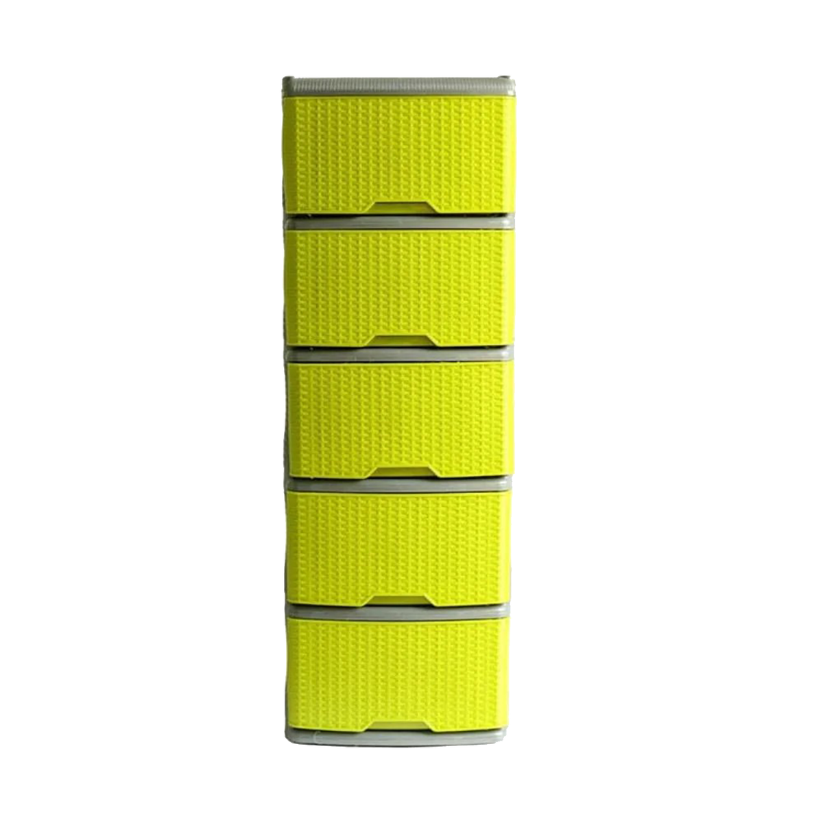 MUEBLE ORGANIZADOR RATTAN X5 GRIS/VDEMAN