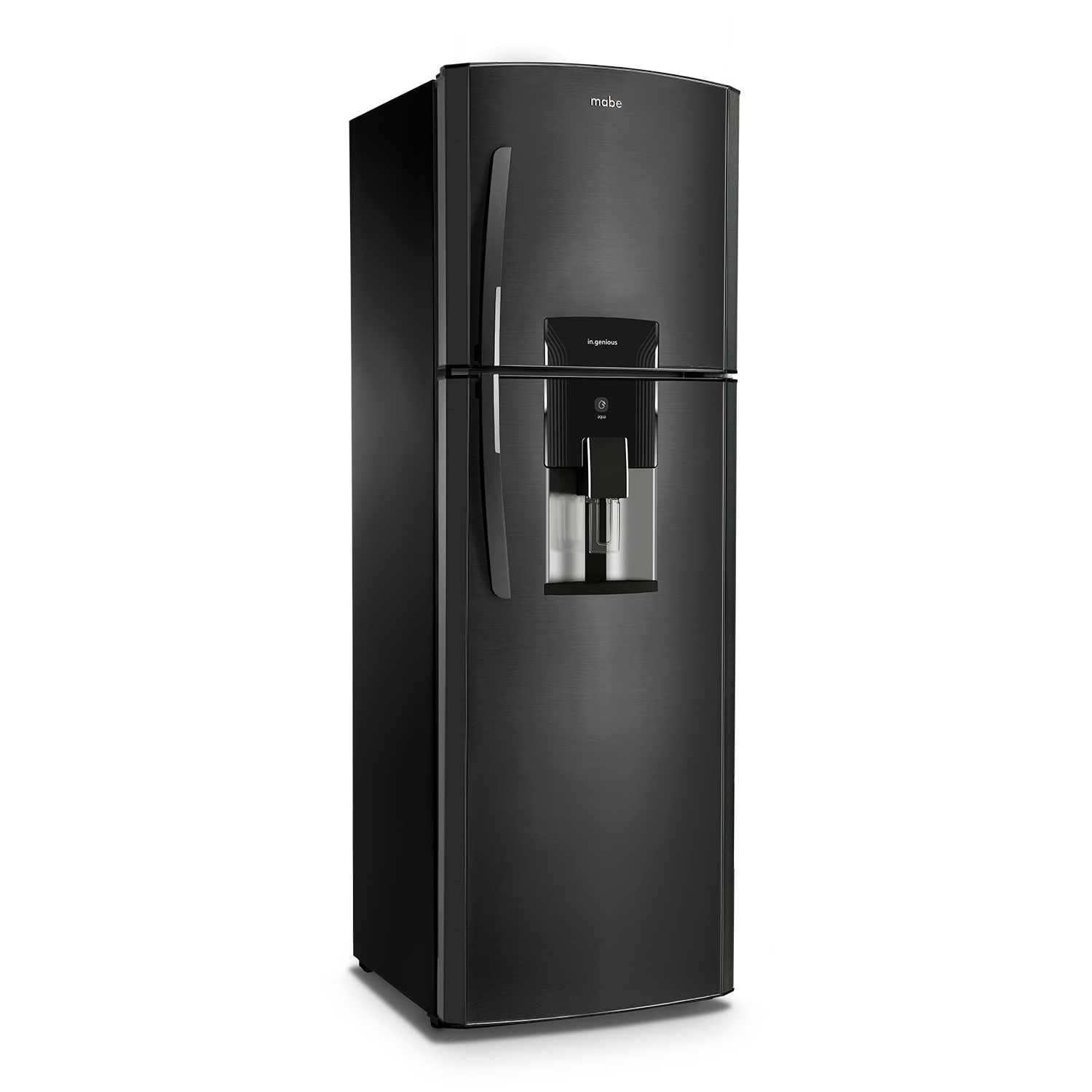 Nevera No Frost 313 L Brutos Black Steel Mabe - RMA313FXCC