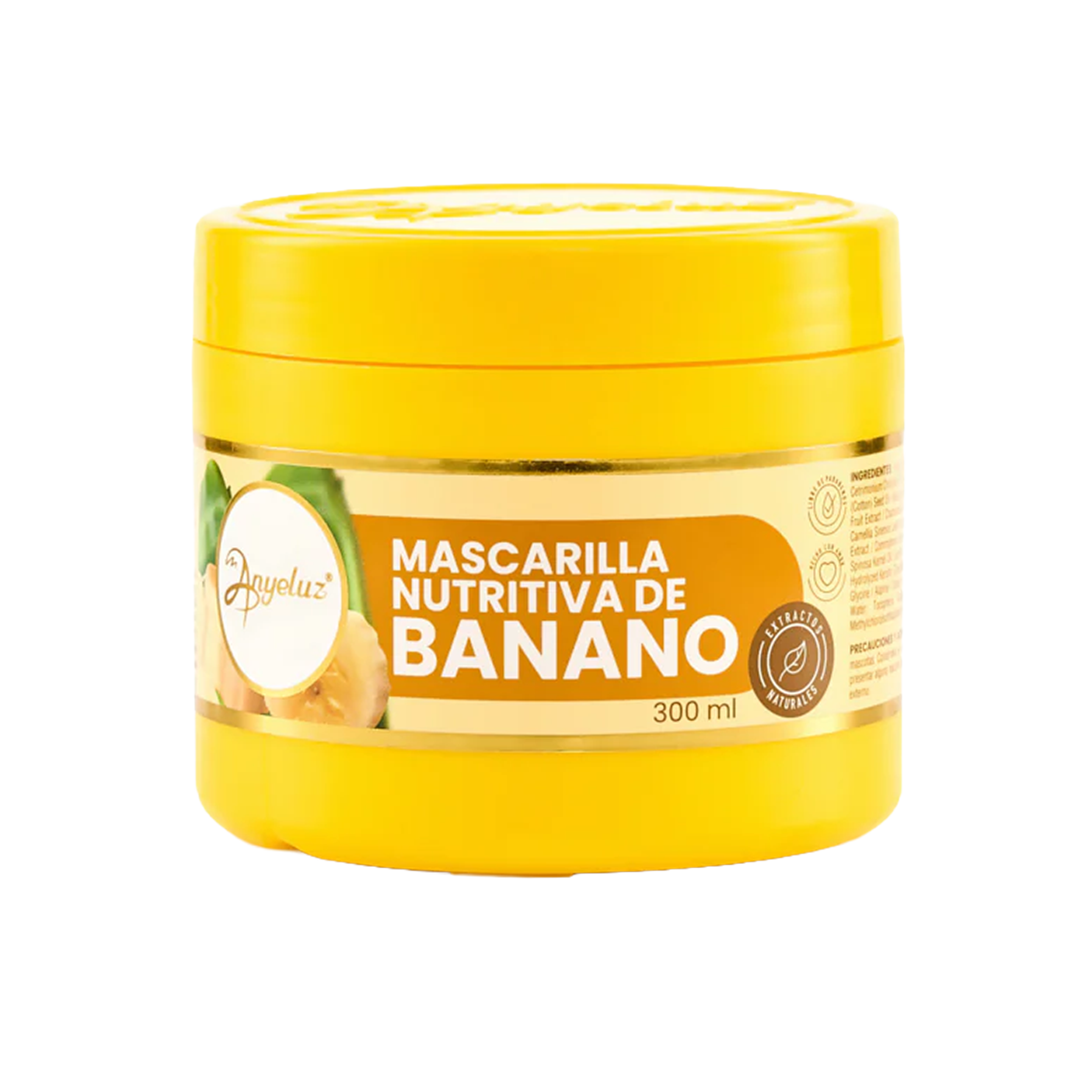 MASCARILLA NUTRI. BANANO 300ML ANYELUZ