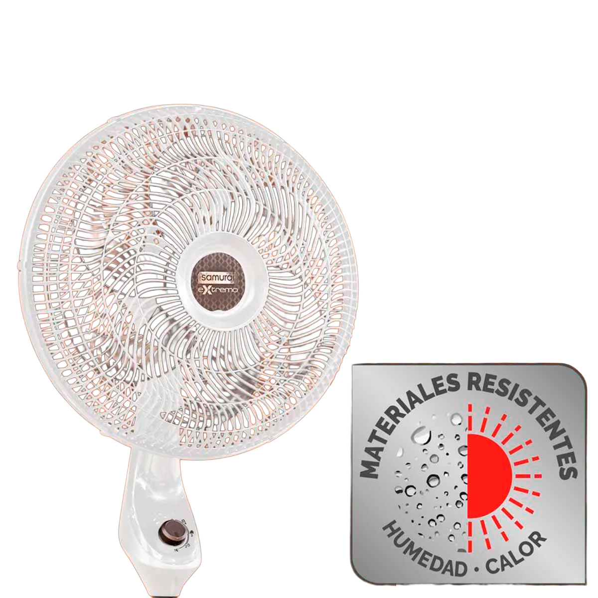 VENTILADOR EXTREMO 2EN1 18 BL SAMURAI