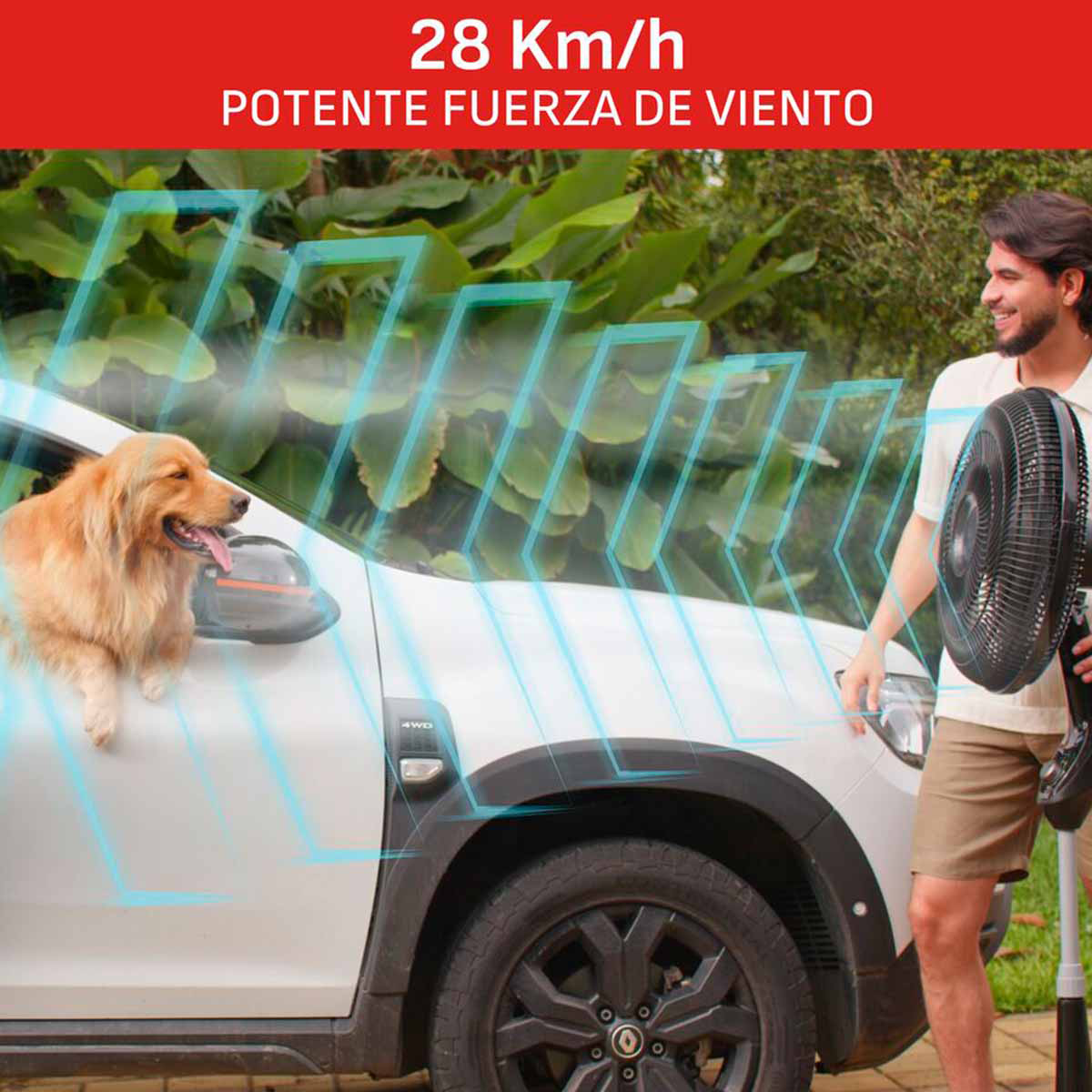 VENTILADOR EXTREMO 2EN1 18 NG SAMURAI