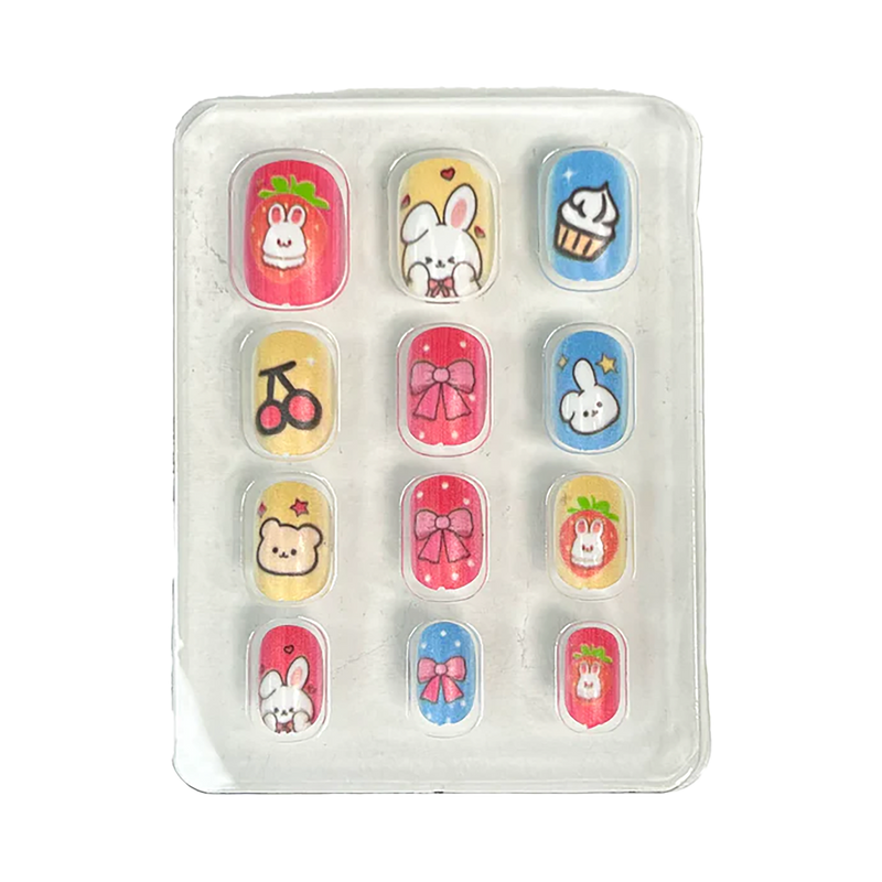 UÑAS DECORADAS MIIS KIDS GIRLY POP 9