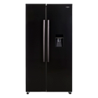Nevecón HACEB Side by Side 529 Litros Sin Escarcha Manija Externa Panel Digital Inverter Negro