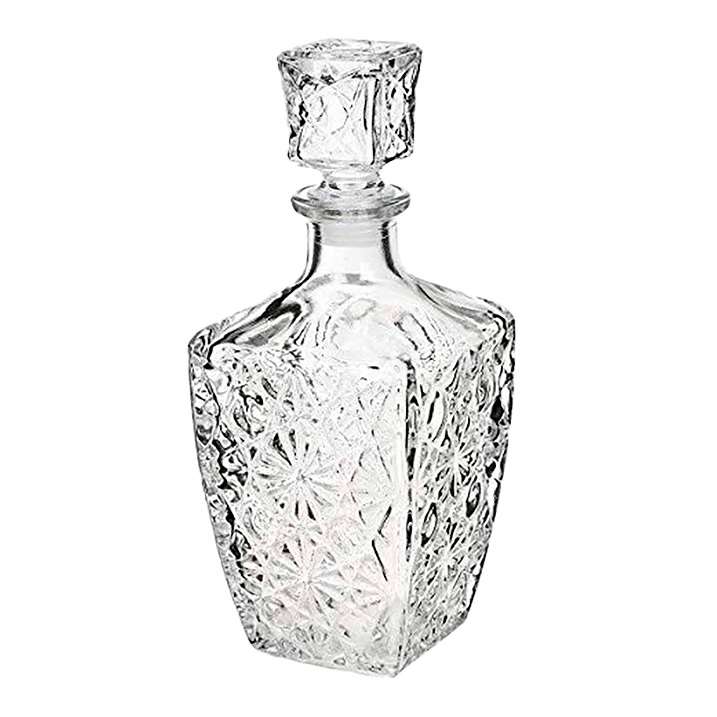 LICORERA DIAMANTE CON TAPA 0.8L