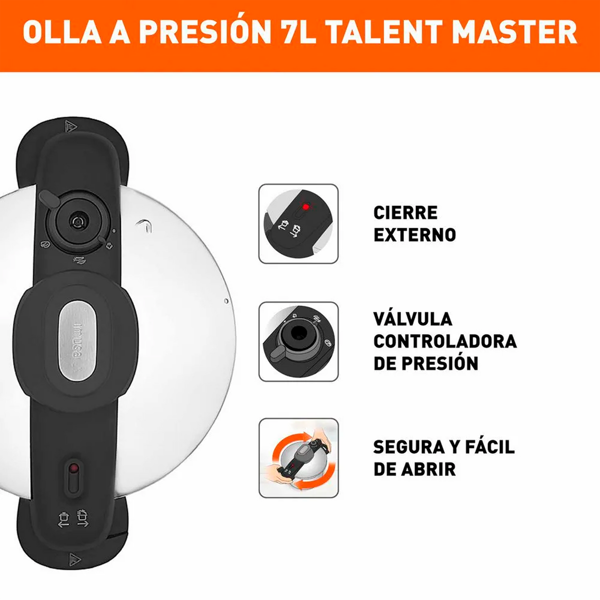 OLLA PRESION 7L SCP,LIC POWERMIX PLUS2V