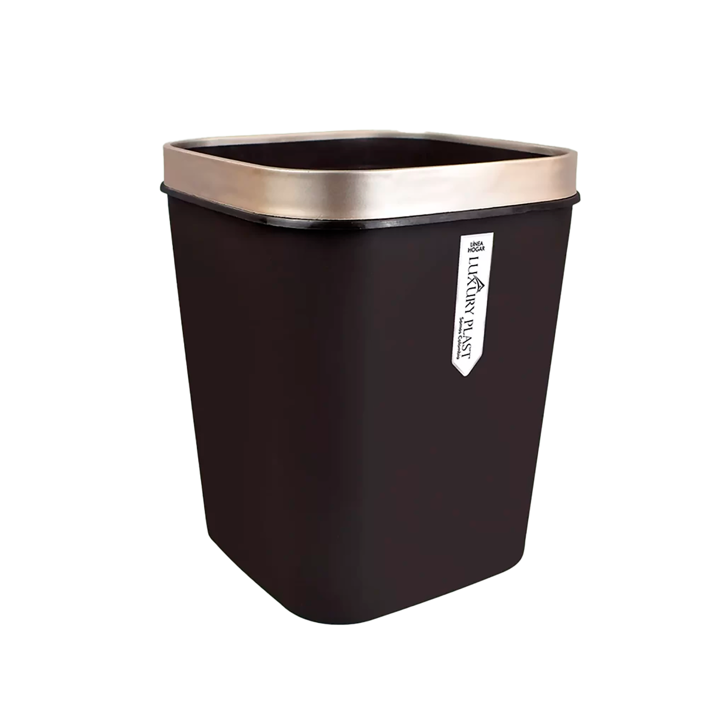 PAPELERA CON PISABOLSA CAFÉ LUXURY
