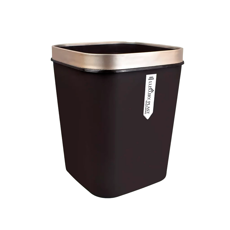 PAPELERA CON PISABOLSA CAFÉ LUXURY