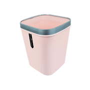 PAPELERA CON PISABOLSA ROSA LUXURY
